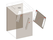 Load image into Gallery viewer, ADA Sink Modesty Panel Bracket