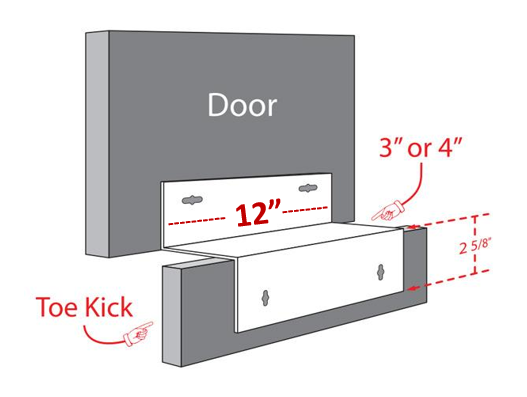 ADA Toe Kick (EZ Kick) Sold as a Pair – ADAToeKick.com